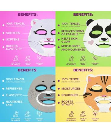 7Days Skin Care Gift Set - Moisturizing Leaf Masks for Women | Calming & Refreshing Face Mask Set - Buy Online on GoSupps.com