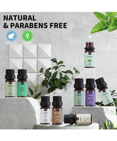 Buy MISIJI Essential Oils Set - Premium Aromatherapy Diffuser Oils | 9 Scents | International Shipping - Buy Online on GoSupps.com