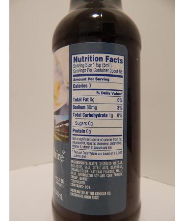 Worcestershire Sauce Kroger 15 oz - Pack of 2 Bottles - Buy Online on GoSupps.com