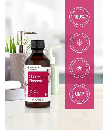 Cherry Blossom Fragrance Oil 4 fl oz | Premium Grade for Diffusers, Candles, Soap Making | Horbaach - Buy Online on GoSupps.com