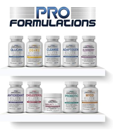 Pro Formulations MD Cholesterol Elite - Dual Action Support with Red Yeast Rice & Aged Garlic Extract - 90 Vcaps - Buy Online on GoSupps.com