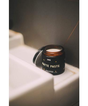 O'Douds Matte Paste - Strong Hold Styling Clay for Men - Vegan & Plant-Based - Labdanum & Lime Scent (4oz) - Buy Online on GoSupps.com