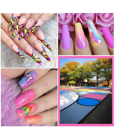 Saviland Gel Paint Kit - 12 Colors Gel Nail Polish Set with 15pcs Nail Brush Pen for Nail Art & Salon - Buy Online on GoSupps.com