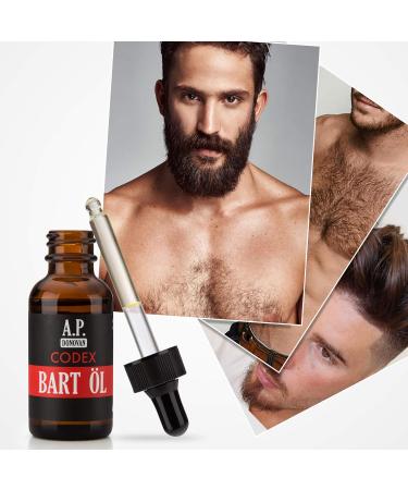AP Donovan Premium Beard Oil 30ml - Sustainable Sandalwood Beard Care | CODEX Series - International Shipping - Buy Online on GoSupps.com
