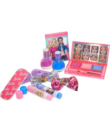 Barbie Townley Girl Makeup Backpack Set - Lip Gloss, Nail Polish, Hair Bow & More for Kids Ages 3+ | Perfect for Parties, Sleepovers & Makeovers - Buy Online on GoSupps.com