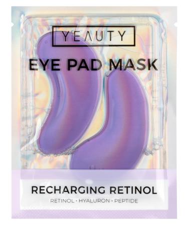 Yeauty arguing Retinol Eye Pads - Super soft eye pads with anti -aging serum - reduces fine lines and wrinkles - Smooth the skin of the eye area - intensive moisture - 1 pair