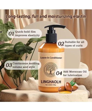 Moroccan Oil Leave-In Conditioner & Curl Defining Cream - Moisturizing Styling Cream for Curly Hair (300ML) | Long-Lasting Volume & Elasticity - Buy Online on GoSupps.com