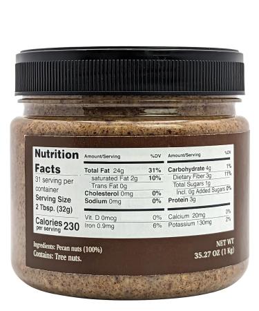 Crispy Pecan Butter 1kg | Great Taste Award Winner | Nutural World - International Shipping Available - Buy Online on GoSupps.com