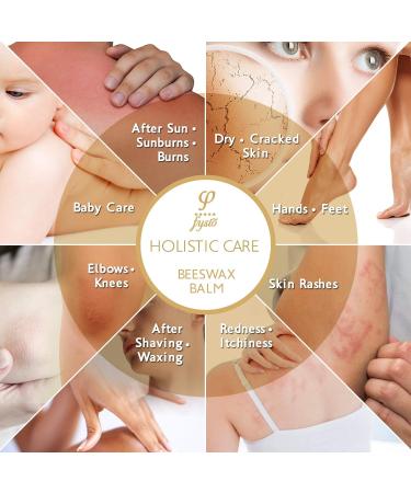 Beeswax Body Moisturiser for Dry Skin | Multipurpose Skin care Great Hand Cuticle Foot Cream Lotion Lip Balm Antifungal Nail Treatment | Relief for Itchy Cracked Sensitive Irritated Skin 50ml - Buy Online on GoSupps.com