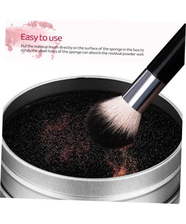 FRCOLOR 12 Sets Makeup Brush Cleaning Box Makeup Cleaner Dry Cleaning Sponge Makeup Removers Brush Cleaning Tools Brush Cleaning Sponge Dry Sponge Cleaning Pad Make up Polyurethane Sponge - Buy Online on GoSupps.com
