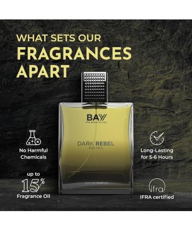 DJ Dark Rebel Perfume for Men Eau De Parfum with Amber Vanilla Sandalwood Long-Lasting Liquid Perfume 100Ml - Buy Online on GoSupps.com