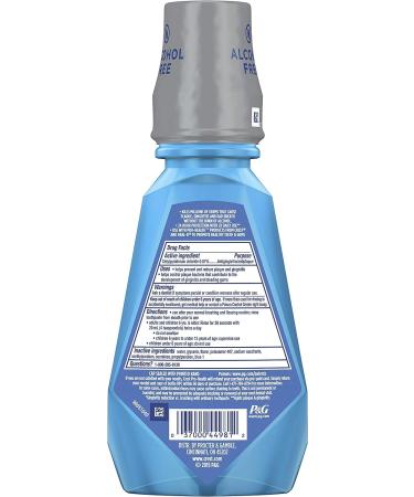 Crest Pro-Health Alcohol-Free Clean Mint Mouthwash 500mL - Buy Online on GoSupps.com