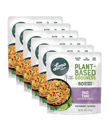 Plant-Based Pad Thai Meal Solution Packets - Loma Linda (6 Pack, 10 oz each) - Buy Online on GoSupps.com