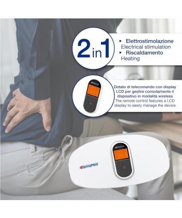 Farmamed Abdominal & Lumbar Massage Device | 4 Modes 16 Intensities Heating | International Shipping - Buy Online on GoSupps.com