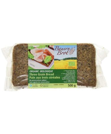 BAUERNBROT Organic Three Grain Bread Germany 500g