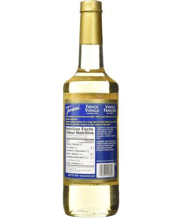 Torani Pure Made Cane Sugar Sweetener PET Bottle 750 milliliters & French Vanilla Flavour Syrup 750ml Sweetener + French Vanilla Syrup - Buy Online on GoSupps.com