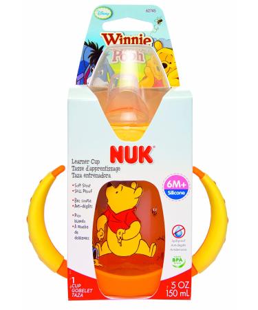 NUK Disney Baby Winnie the Pooh Learner Cup - 5 oz (150 ml) for 6+ Months - Buy Online on GoSupps.com