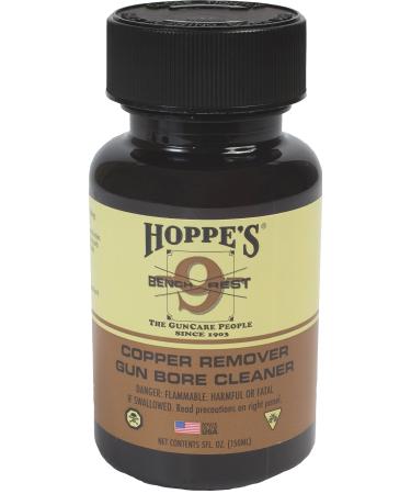 Hoppe's No. 9 Bench Rest Copper Gun Bore Cleaner, 5 oz. Bottle