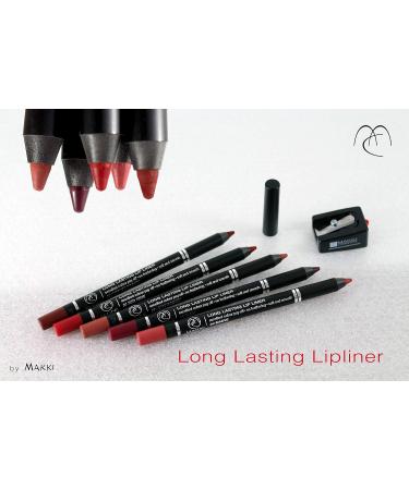 Nudy Brown Makki Long Lasting Lip Liner - Intense Color, Creamy Glide Pencil for Smooth, Feather-Free Application - 03 Nudy Brown - Buy Online on GoSupps.com
