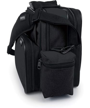 Hopkins Medical Products Home Health Shoulder Bag | Waterproof Exterior | Large Storage Compartments | Adjustable Strap | 14x11.5x8 Inches | Black - Buy Online on GoSupps.com