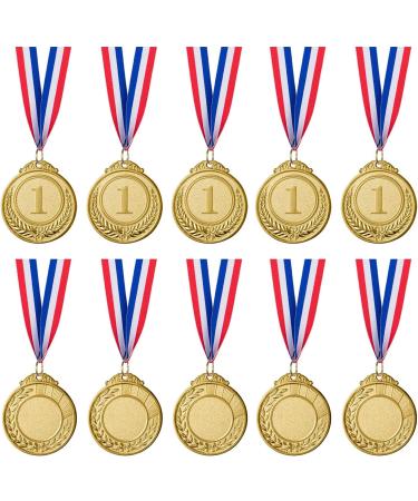 12-Piece Gold Award Medals for Sports Competitions and Events - 2 Inches - Buy Online on GoSupps.com