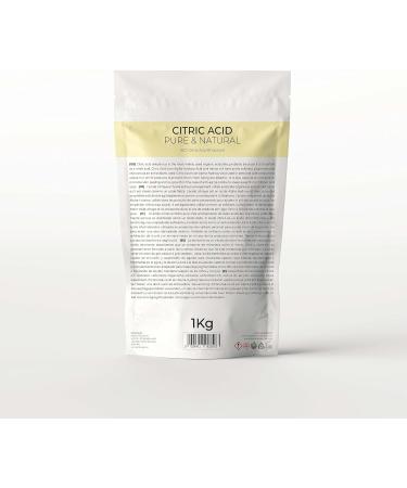 Mystic Moments Citric Acid 5Kg - Pure, Natural, Vegan & GMO-Free - Buy Online on GoSupps.com