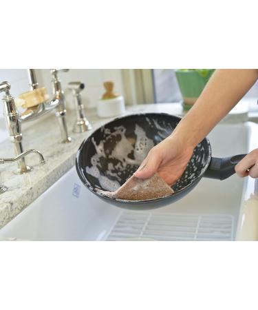 Full Circle Neat Nut Walnut Shell Scouring Pads - Non-Scratch, 3-Pack, Eco-Friendly Cleaning Pads - Buy Online on GoSupps.com