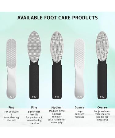 Diamancel Luxury Diamond Foot Buffer - Medium Grit Rasp for Rough Skin & Callus Removal - Buy Online on GoSupps.com
