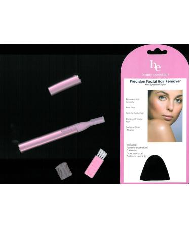 Pink Women's Facial Trimmer & Eyebrow Styling Kit | Precision Grooming for Flawless Beauty - Buy Online on GoSupps.com