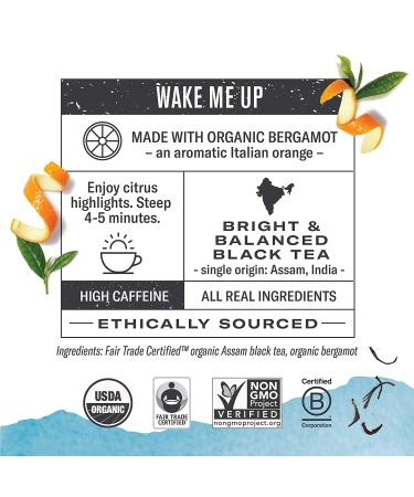 Numi Organic Aged Earl Grey Tea - 18 Count Box (Pack of 3) | Premium Black Tea - Buy Online on GoSupps.com