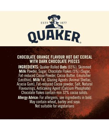 Quaker Heavenly Oats Chocolate Orange Porridge Pot 59 g (Pack of 24) Brown - Buy Online on GoSupps.com