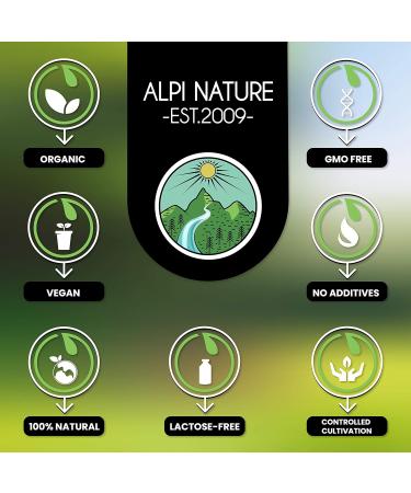  Alpi Nature Organic sage herbal tea (500g) cut organic sage leaves sage leaves from controlled organic farming delicately dried 100% pure and natural - Buy Online on GoSupps.com