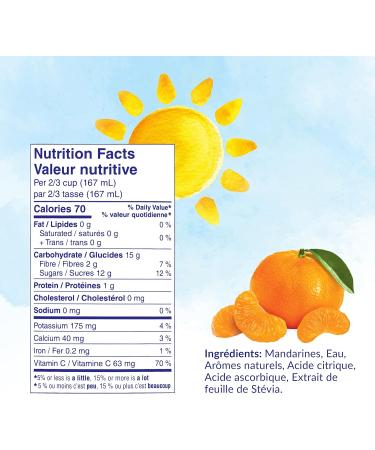 Dole Canned Fruit Mandarin Oranges in Water Non-GMO No Sugar Added & No Artificial Sweeteners 540 ml 12 Count Mandarin Oranges 540ml - Buy Online on GoSupps.com
