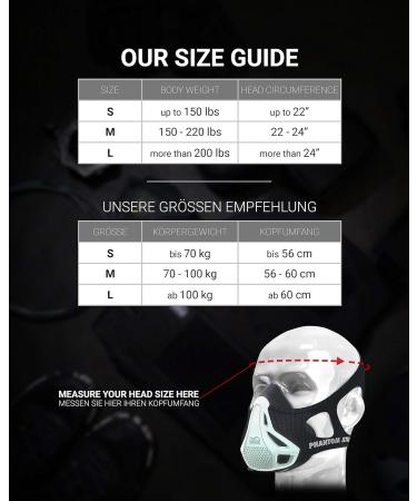Phantom Athletics Training Mask | Glow in the Dark | Boost Endurance & Performance in Sports - Buy Online on GoSupps.com