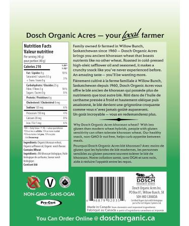 Wheat Crunch (Variety Pack Organic Vegan Nut Free Snack 160g Pkg of 16) Variety Pack 160 g (Pack of 14) - Buy Online on GoSupps.com