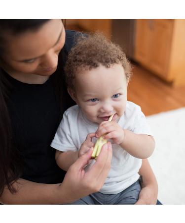 Dr. Brown's Infant-to-Toddler Training Toothbrush Set with Strawberry Toothpaste - BPA Free, Fluoride-Free, Soft Bristles for Baby's First Teeth - Giraffe Design - Ages 0-3 - Buy Online on GoSupps.com