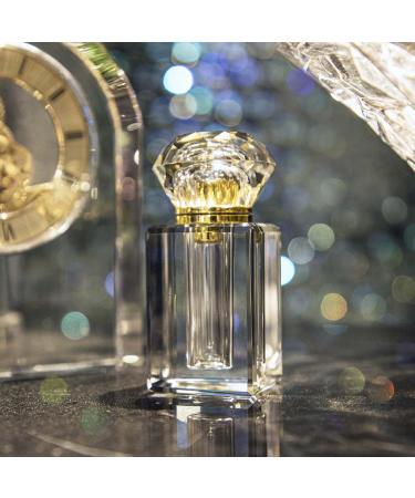H&D Crystal Perfume Bottles - Decorative Refillable Glass Bottles for Home Decor & Women s Gifts Empty & Elegant - Buy Online on GoSupps.com