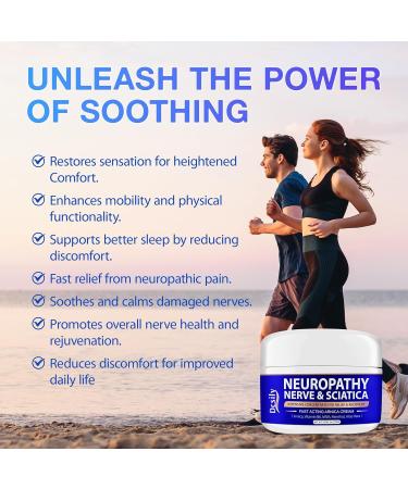 Neuropathy Nerve Relief Cream with Arnica & Vitamin B6 | Effective Pain Relief for Hands Feet Legs Back & Neck - Fast Shipping Internationally - Buy Online on GoSupps.com
