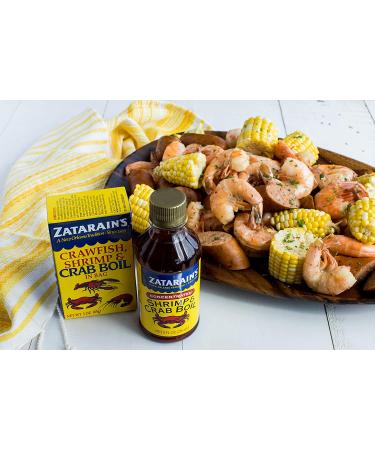 Zatarain's Crawfish, Shrimp & Crab Boil 3 Oz - Authentic New Orleans Seasoning - Pack of 1 - Buy Online on GoSupps.com