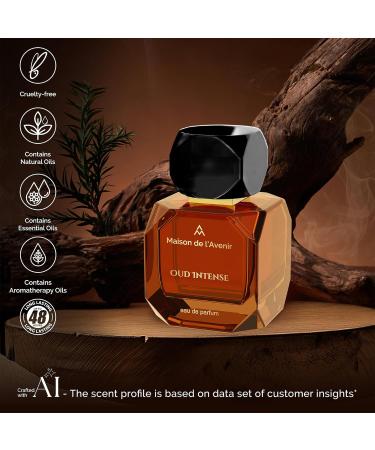 Maison de l'Avenir Oud Intense - Floral Oriental - with notes of Vanilla Amber Oud - Unisex - Cologne for Men - Perfume for Women - Long Lasting - Fine Niche Fragrance - Buy Online on GoSupps.com