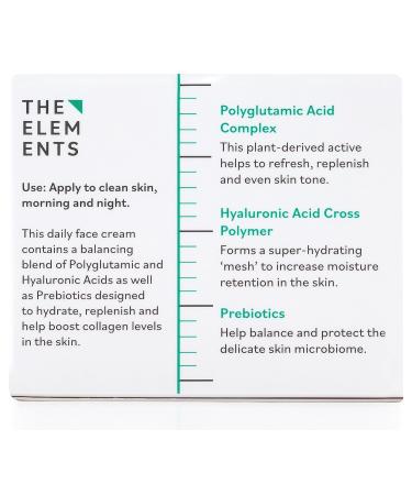 Elements Biome-Balance Hydration Cream 50g | Nourishing Moisturizer for All Skin Types | International Shipping Available - Buy Online on GoSupps.com