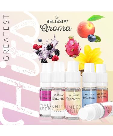 Belissia High-Dose Food Aroma Set - 6x10 ml for Cooking Baking and Refreshment | Premium International Shipping - Buy Online on GoSupps.com