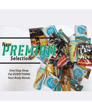 Protein Bundle: High-Protein Snacks Box - Perfect Hampers for Gym - Goers and Fitness Enthusiasts - Includes Protein Bars Shakes and Handpicked Snack Selection - Buy Online on GoSupps.com