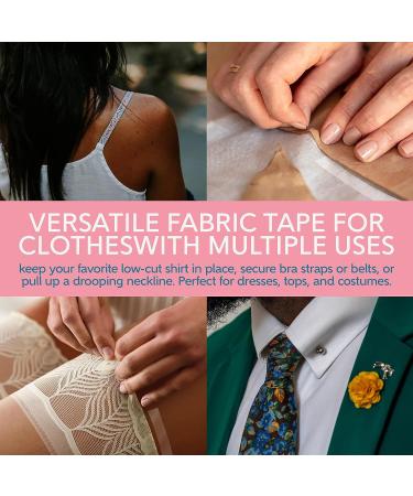 CLING IT2 Double Sided Tape for Clothes - 100 Strips, Hypoallergenic Fabric Tape, Transparent & Medical Grade - Buy Online on GoSupps.com