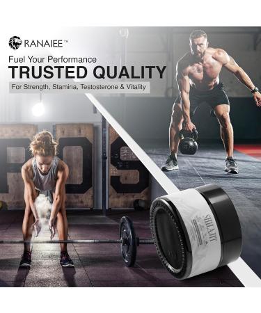 RANAIEE Himalayan Shilajit Resin 30g - Pure Authentic Mineral Supplement with Fulvic Acid, 75 Servings, Natural Energy & Vitality Support for Men & Women. - Buy Online on GoSupps.com