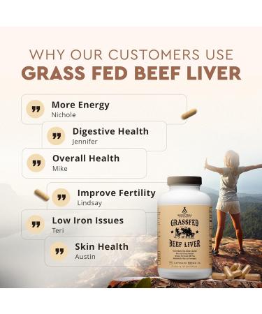 Ancestral Supplements Beef Liver & Beef Organs Bundle Supports Energy Immunity & Whole Body Wellness Grass Fed Pasture Raised Multivitamin with Liver Heart Kidney Pancreas & Spleen Non-GMO - Buy Online on GoSupps.com
