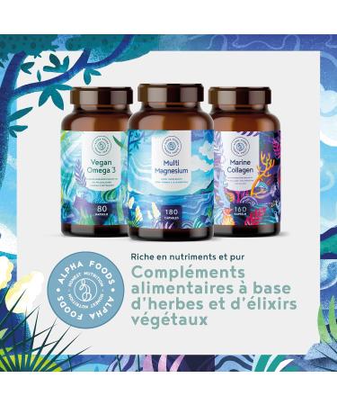 Multi-Magnesium 180 capsules highly dosed 7 bioactive sources of magnesium: phyto-magnesium magnesium bisglycinate citrate & glycinate - 2140mg of magnesium - Buy Online on GoSupps.com