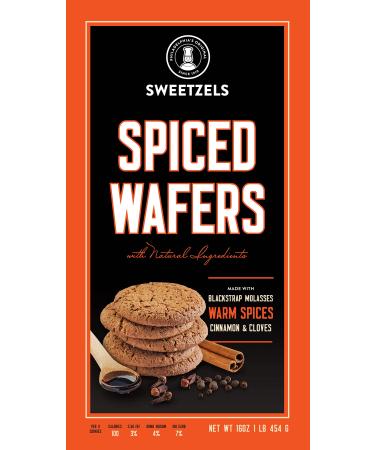 Sweetzels Cookie Ginger Snap, 16 oz - Pack of 2
