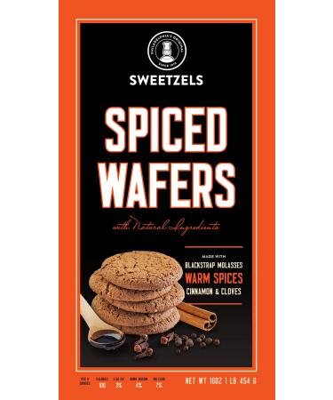 Sweetzels Cookie Ginger Snap, 16 oz - Pack of 2 - Buy Online on GoSupps.com