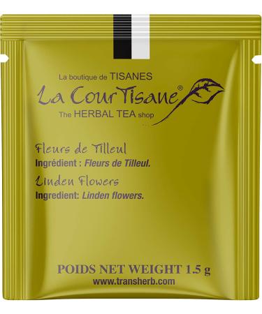 La Courtisane Herbal Tea Linden Flowers Kosher Gluten-Free 80 Count 322g Linden Flowers 322 g(Pack of 80) - Buy Online on GoSupps.com